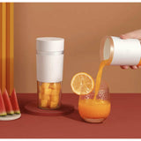 Portable Mini Electric Stainless Steel Fruit Juicer Extractor Blender Juice Maker USB Machine