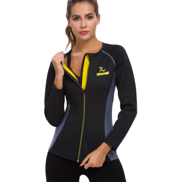 Neoprene Sauna Sweat Slimming Suit Pants + Shirt