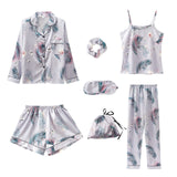 Women's 7 Piece Pajamas Sets