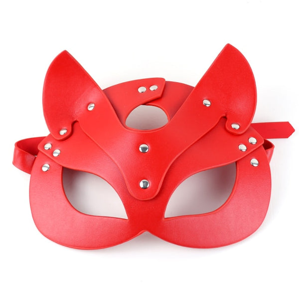 Sexy Red Harness Garter Bondage Set